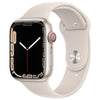 Apple Watch Series 7 (GPS + Cellular) 45mm Starlight Aluminum Case with Starlight Sport Band