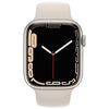 Apple Watch Series 7 (GPS + Cellular) 45mm Starlight Aluminum Case with Starlight Sport Band